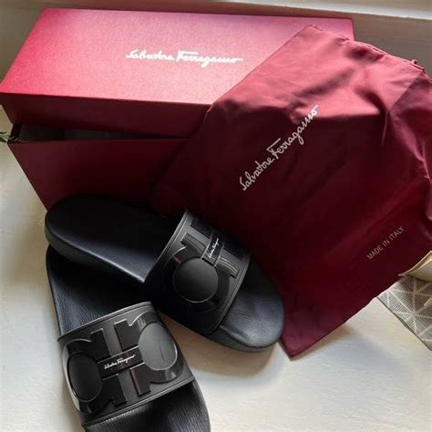 ferragamo slides mens cheap|salvatore Ferragamo men's bag.